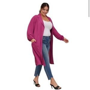 🚨NWT🚨Torrid Chiffon Trench Women’s 2X